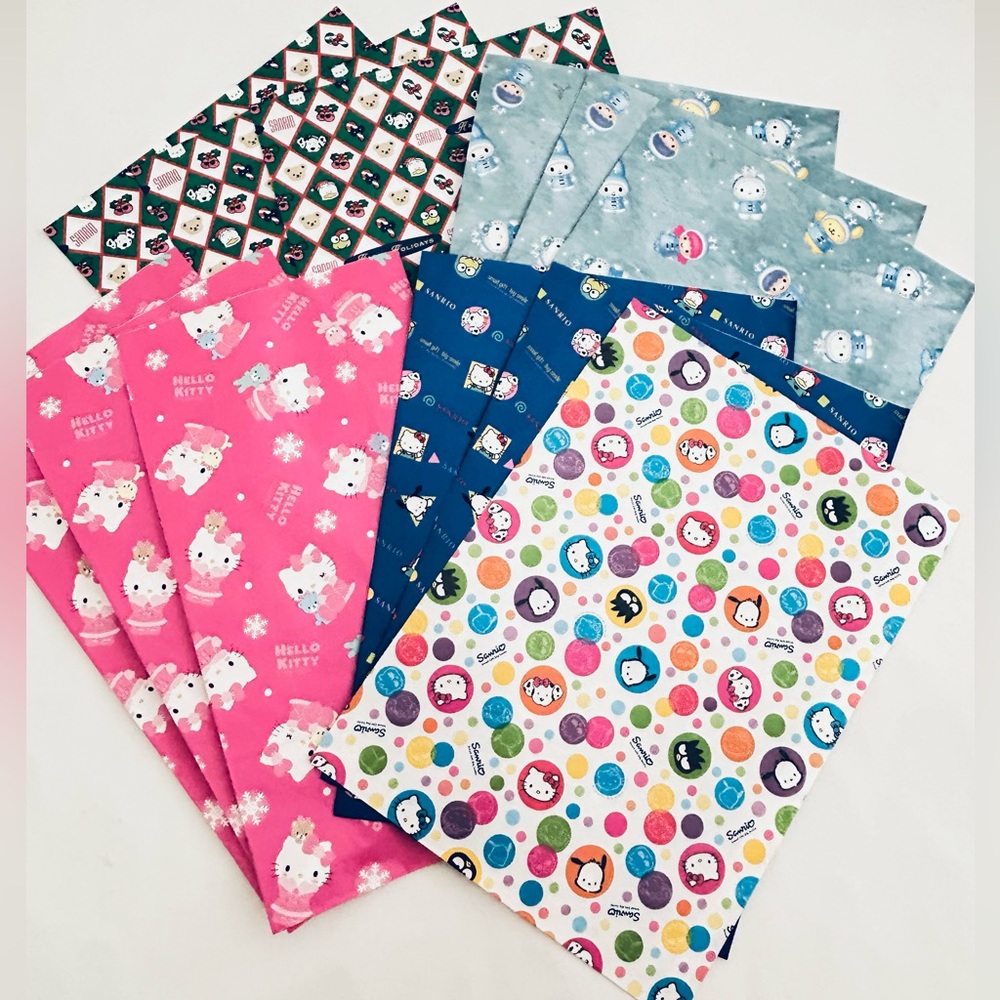 COPY - Vintage Sanrio Store Gift Bags Asst 1993-2014 12 Pcs  (9) L 14x10 & (3) …